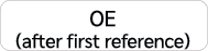 OE (after first reference)